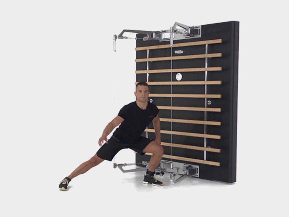 technogym kinesis personal side lunge